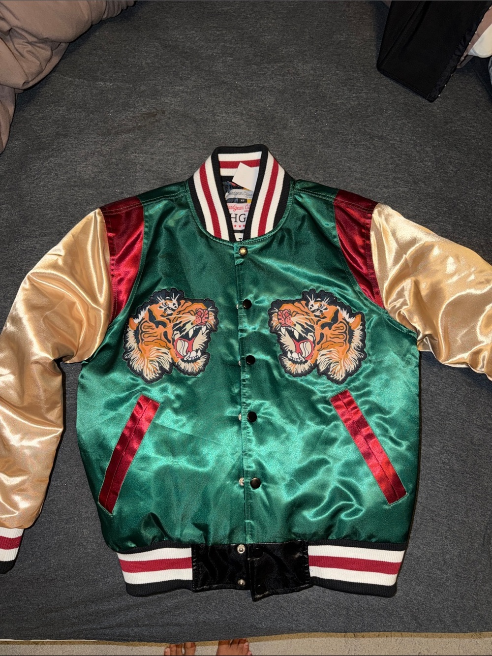 Wu-Tang Clan Satin Jacket, Headgear Classics, Size XS, NWT